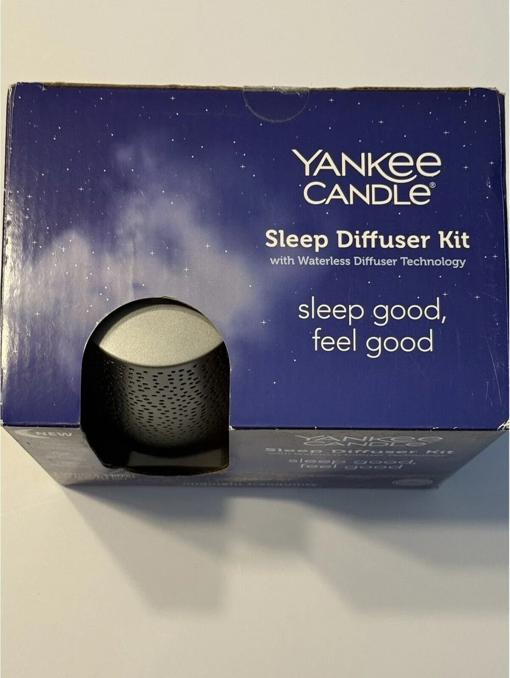 Yankee Candle Sleep Diffuser Kit Waterless Technology Lavender 0.47 fl oz